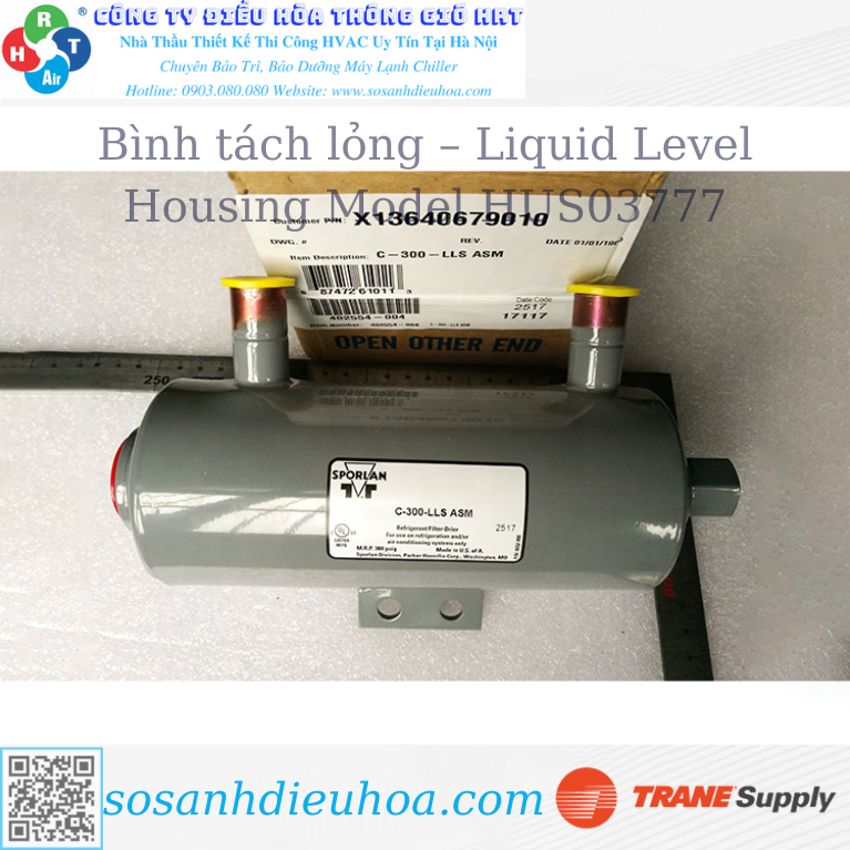 Bình tách lỏng – Liquid Level Housing - HUS03777