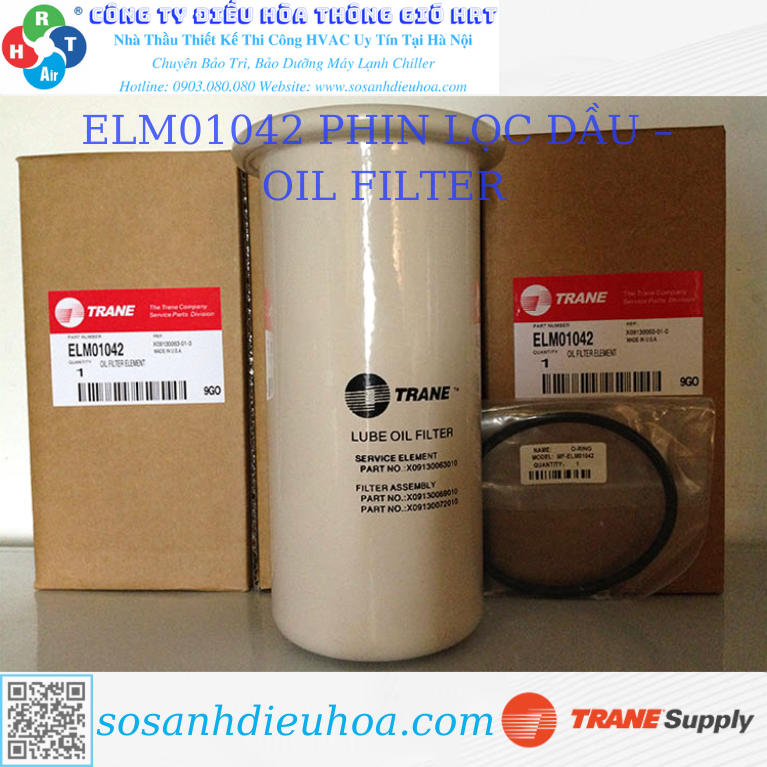 PHIN LỌC DẦU – OIL FILTER - ELM01042