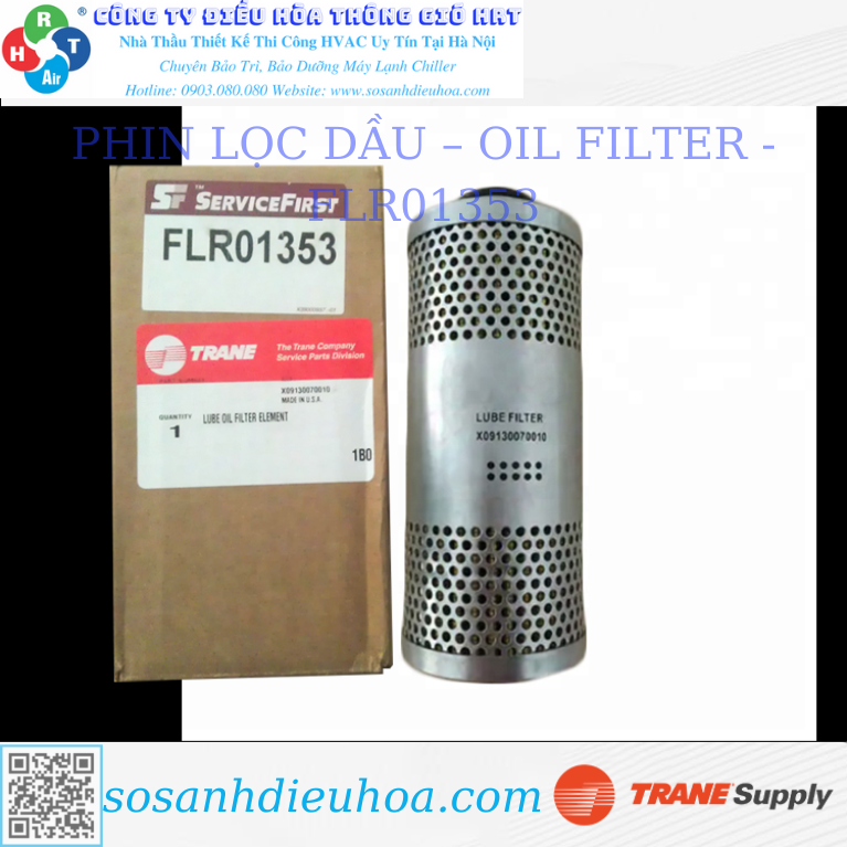 PHIN LỌC DẦU – OIL FILTER - FLR01353