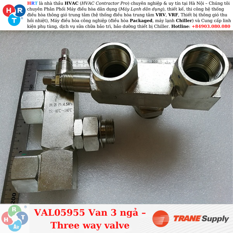 VAL05955 Van 3 ngả – Three way valve