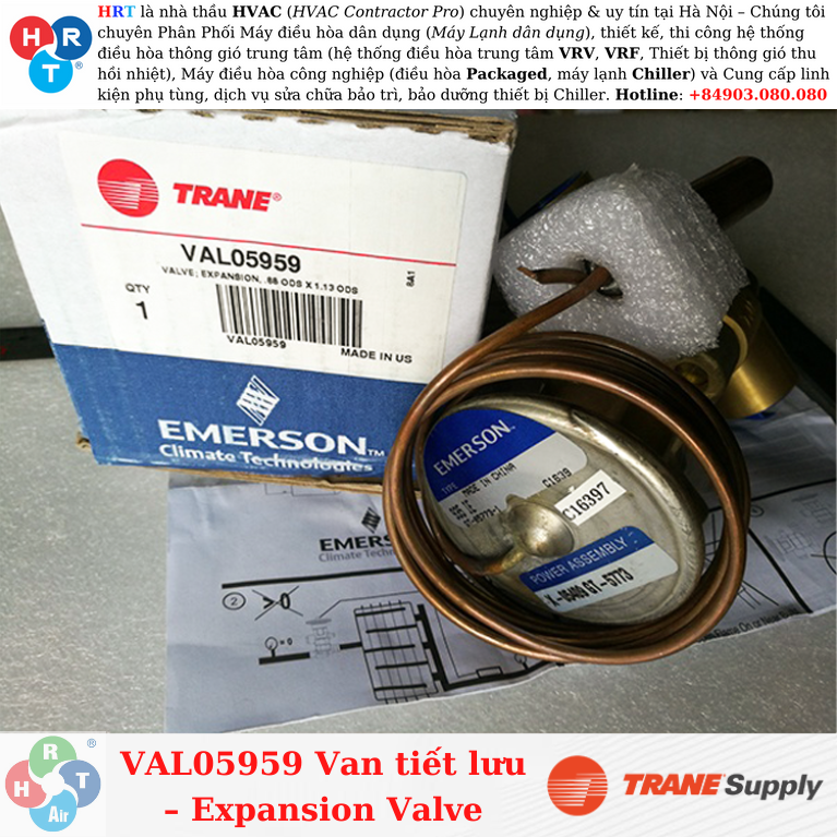 VAL05959 Van tiết lưu – Expansion Valve