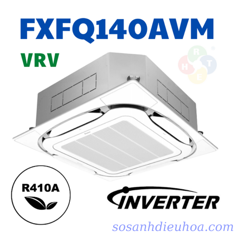 Dàn Lạnh Điều Hoà Trung Tâm VRV Daikin Âm Trần Cassette Đa Hướng Thổi FXFQ140AVM - HRT