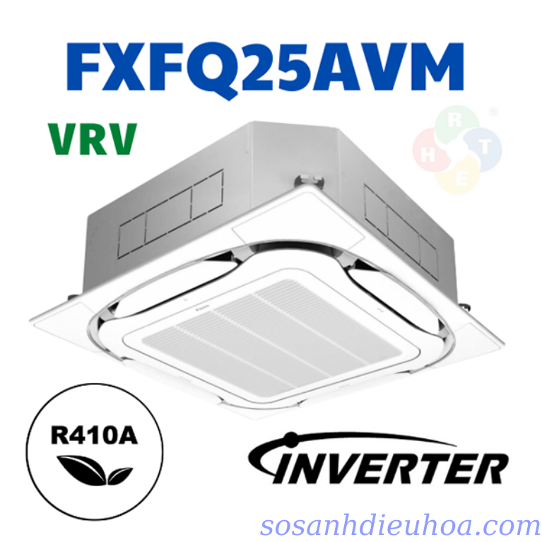 Dàn Lạnh Điều Hoà Trung Tâm VRV Daikin Âm Trần Cassette Đa Hướng Thổi FXFQ25AVM - HRT