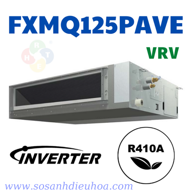 Dàn Lạnh Điều Hoà Trung Tâm VRV Daikin Giấu Trần Nối Ống Gió FXMQ125PAVE - HRT