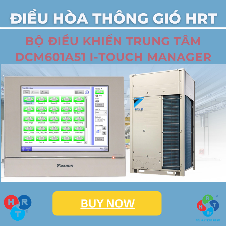 Bộ điều khiển trung tâm DCM601A51 i-touch manager - HRT