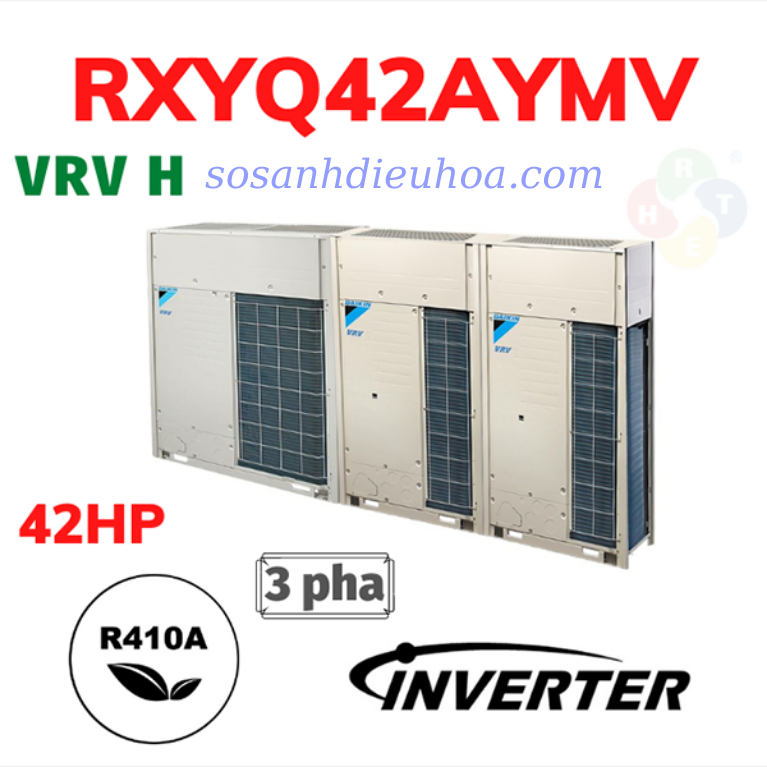 Dàn Nóng Daikin 2 Chiều VRV H 42HP RXYQ42AYMV - HRT