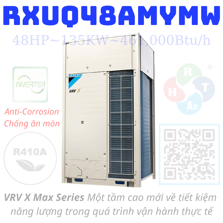 Dàn Nóng Daikin VRV X Max 48HP RXUQ48AMYMW - HRT