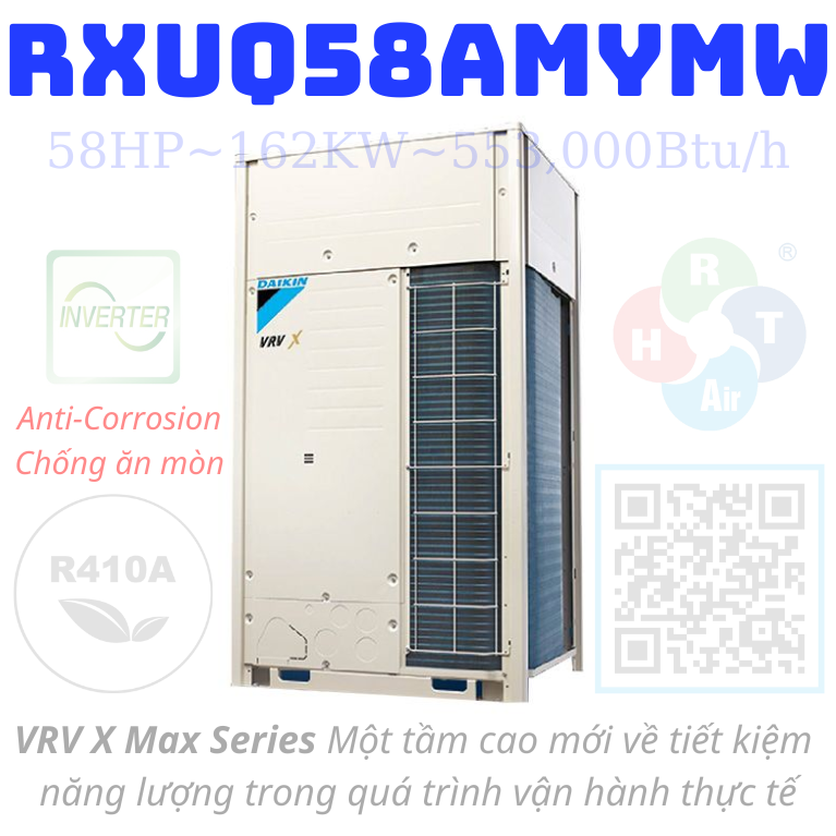 Dàn Nóng Daikin VRV X Max 58HP RXUQ58AMYMW - HRT