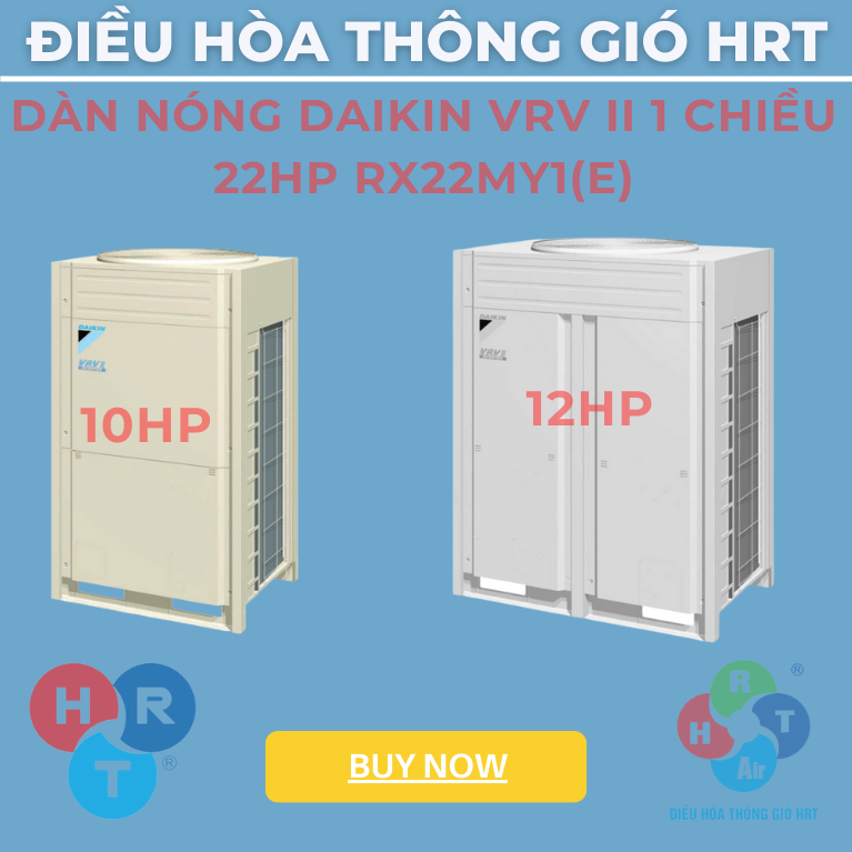 Dàn Nóng Daikin VRV II 1 Chiều 22HP - HRT