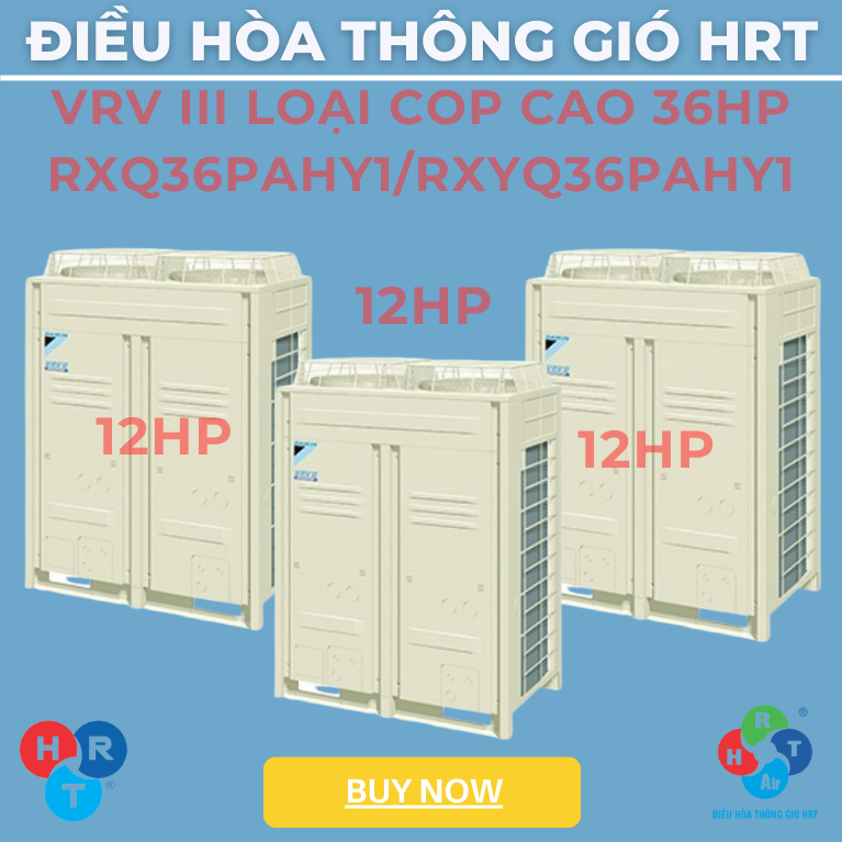 Dàn Nóng VRV III Loại COP Cao 36HP - HRT