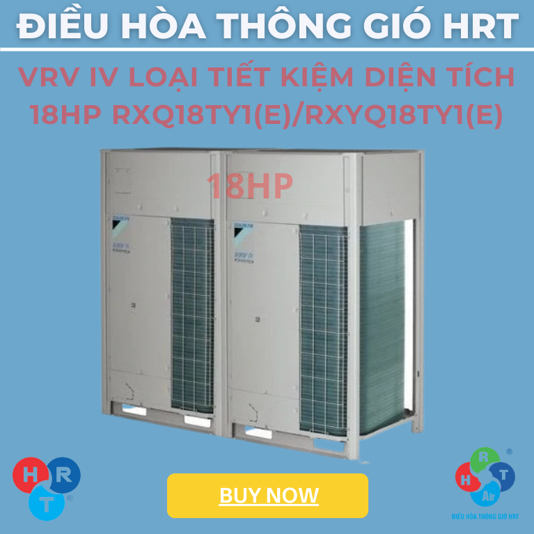 Dàn Nóng VRV IV Loại tiết kiệm diện tích 18HP - HRT