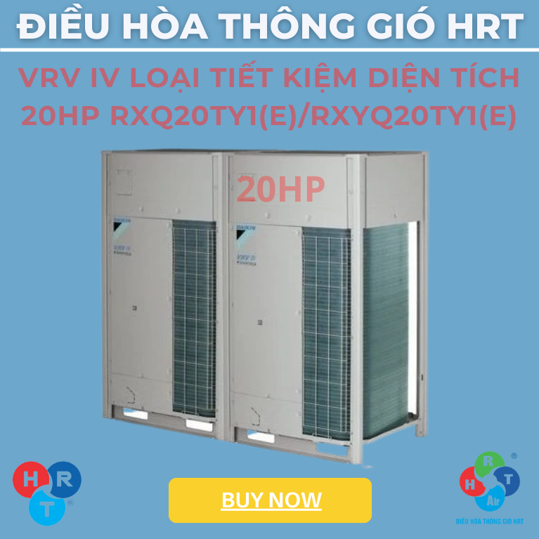 Dàn Nóng VRV IV Loại tiết kiệm diện tích 20HP - HRT