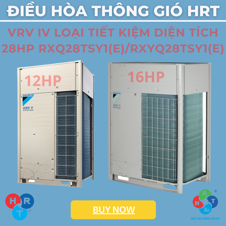 Dàn Nóng VRV IV Loại tiết kiệm diện tích 28HP - HRT