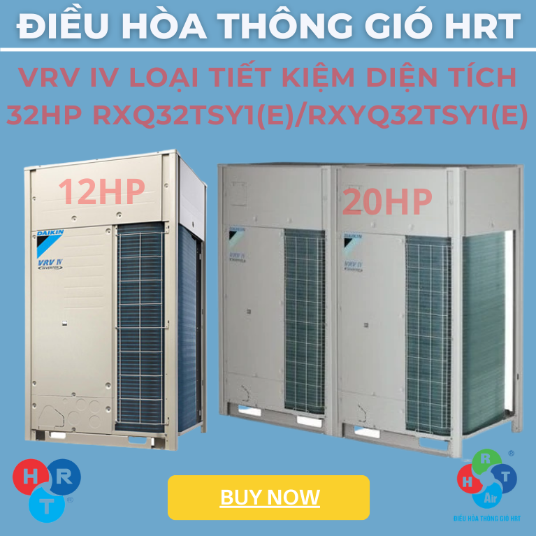 Dàn Nóng VRV IV Loại tiết kiệm diện tích 32HP - HRT