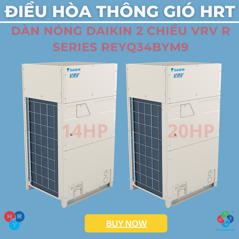 Dàn Nóng Daikin 2 Chiều VRV R Series REYQ34BYM9 - HRT